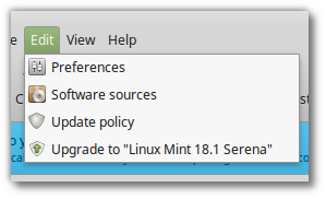 обновить linux mint 18.1