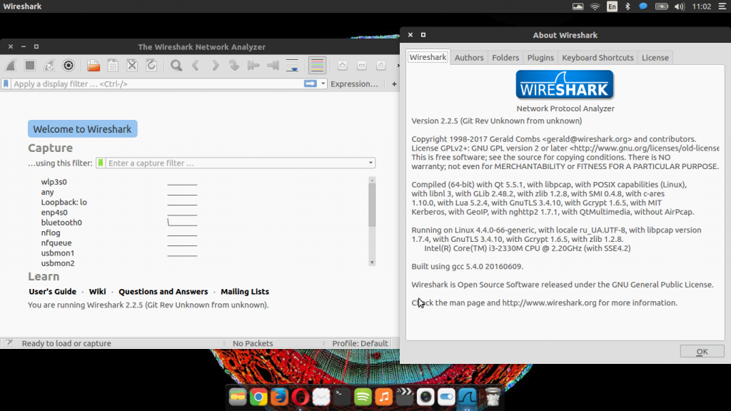 wireshark 2.2.5