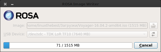 rosaimagewriter