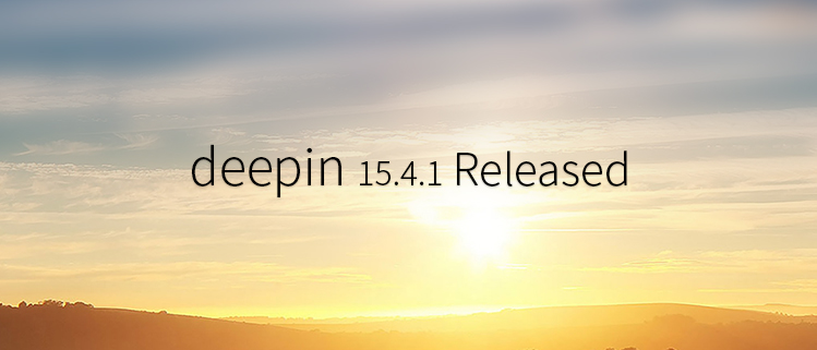 deepin 15.4.1