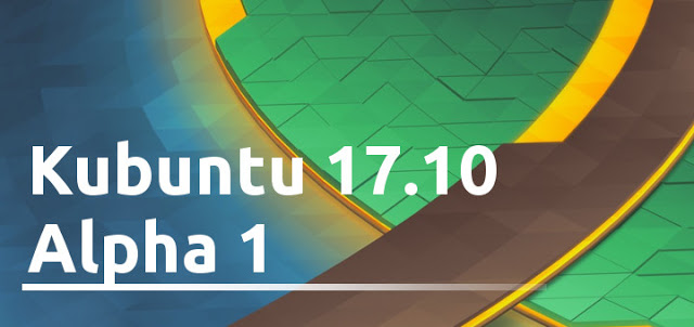 kubuntu 17.10 alpha 1