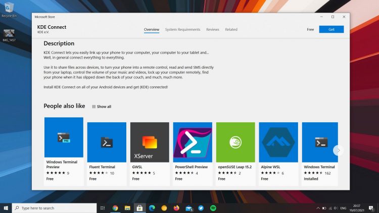 kde-connect-on-the-microsoft-store