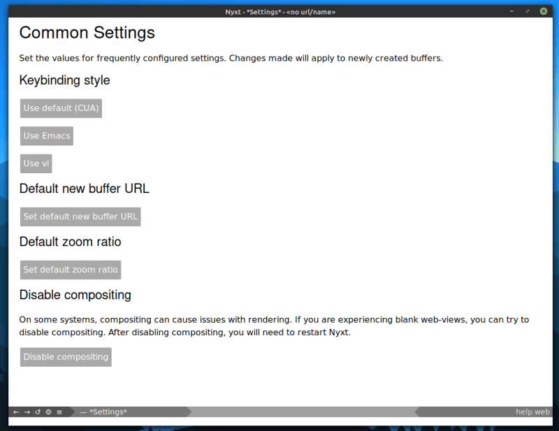nyxt-browser-settings