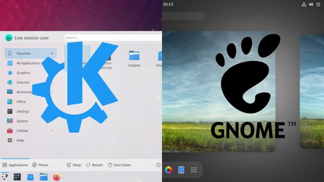 You are currently viewing Какой рабочий стол Linux лучше использовать? KDE против GNOME