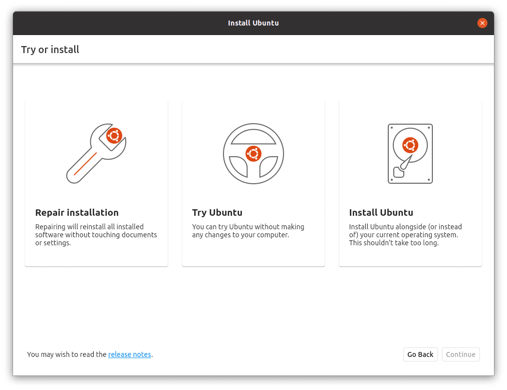 new ubuntu installer