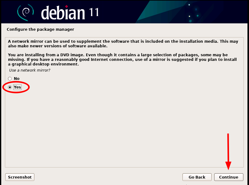 debian 11 network mirror - How to Install Debian 11 KDE Plasma Edition