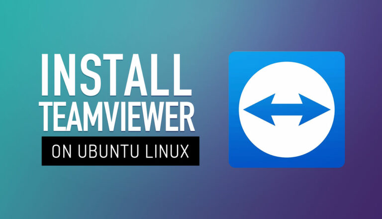 Read more about the article Как установить TeamViewer в Ubuntu 22.04 LTS