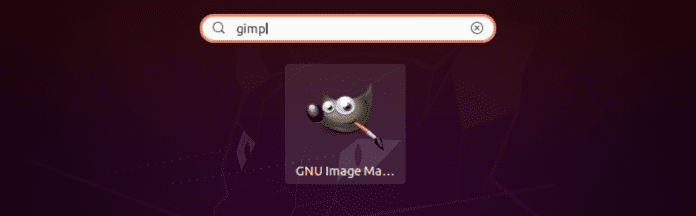 launch gimp 696x216 1 - The best graphic editors for Ubuntu