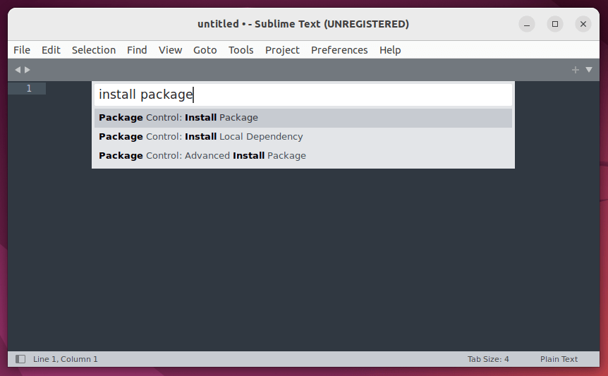 Sublime text package control. Sublime text 2. Package Control. Install package Control.