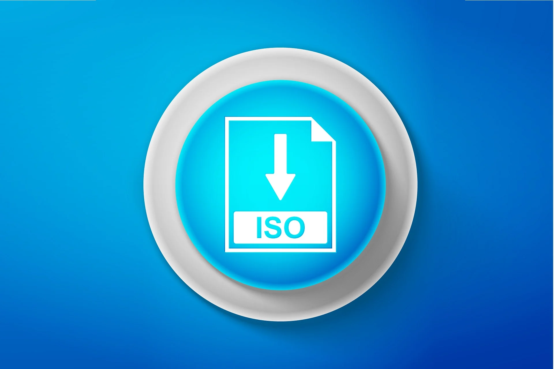 Монтировать iso. ISO бело синий.